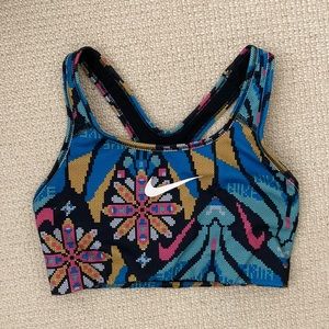 Colorful Nike sports bra!